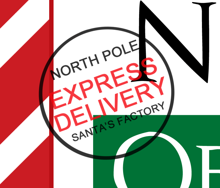 Naughty List Warning Notice from Santa