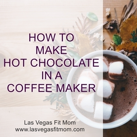 So one day I was making coffee in my coffee maker and thought can I make hot chocolate in a coffee maker? How would I make hot chocolate in a coffee maker? Well after many attempts and trial and errors I finally figured it out. Read more at www.lasvegasfitmom.com (link in bio)